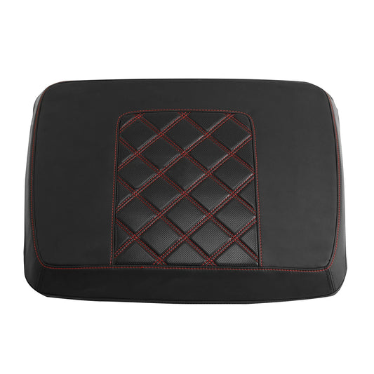 Trunk Lid Cover Fit For Harley Touring Street Road Glide 2014-24 Black Red