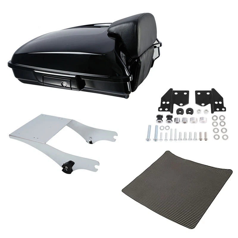 Razor Trunk Pad Mount Rack Docking Fits For Harley Touring Road King 97-08