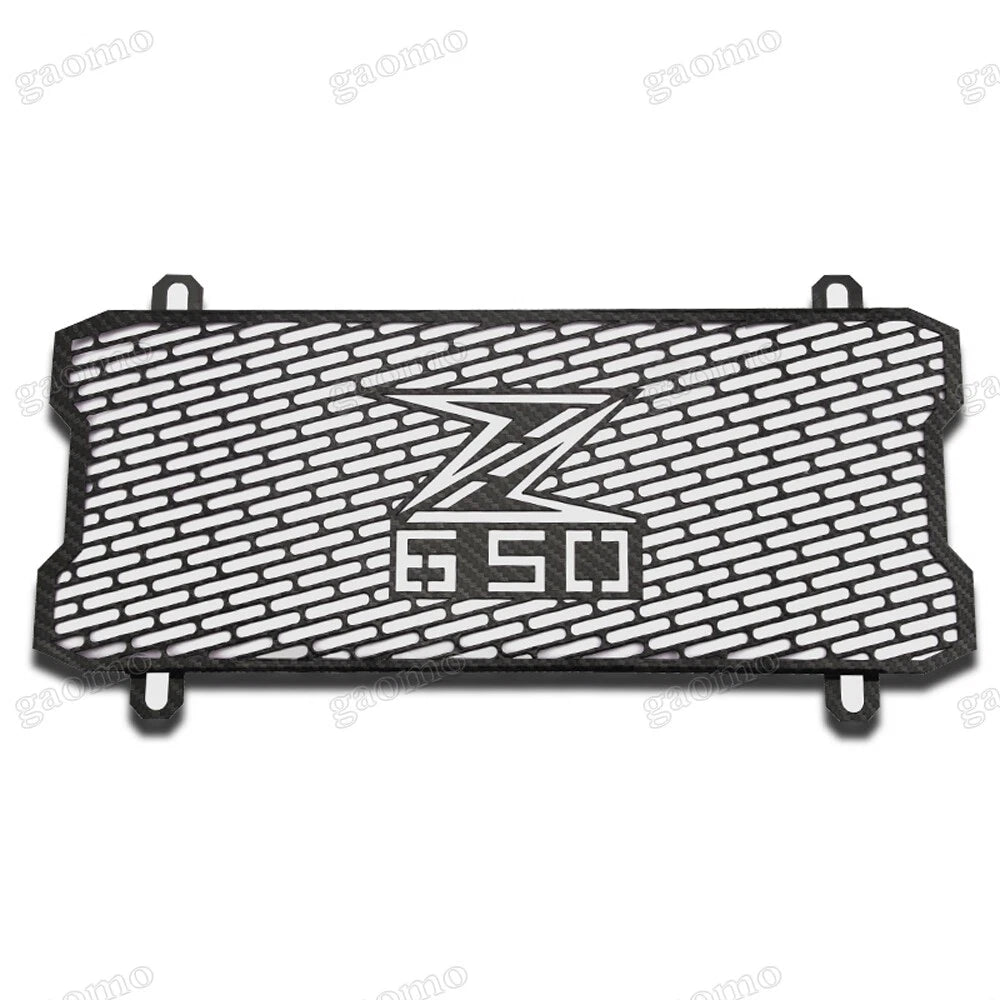 New Kawasaki Z650 Stainless Radiator Grille Guard Cover Fit For 2017-2019 Carbon