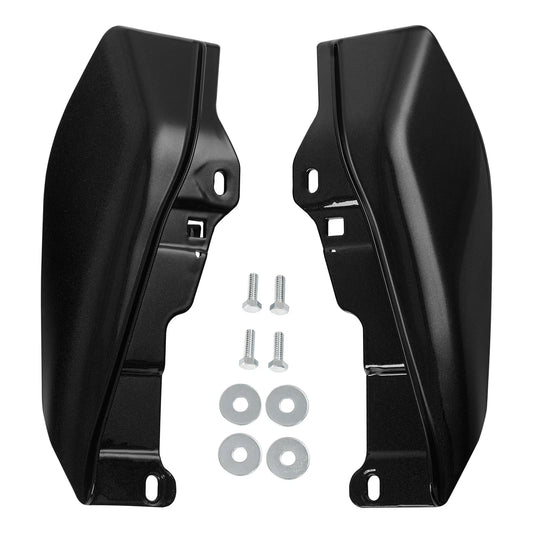 Mid Frame Air Deflectors Fit For Harley Touring Trike 2009-2023 Black Quartz