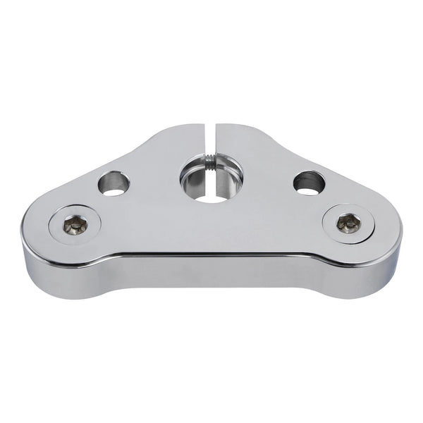 Chrome Triple Tree Top Clamp Fit For Harley Cross Bones 2008-2011