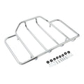 Chrome Trunk Luggage Rack Rail Fit For Harley Touring Electra Street Road Glide