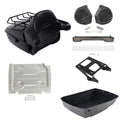 King Trunk Luggage Mount Rack Light Speaker Plate Fit For Harley Touring 14-2026
