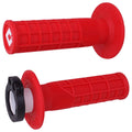 Odi Recoil Full-Waffle SX-MX V2 Lock-On Grips Red For KTM 144 SX 2007-2008