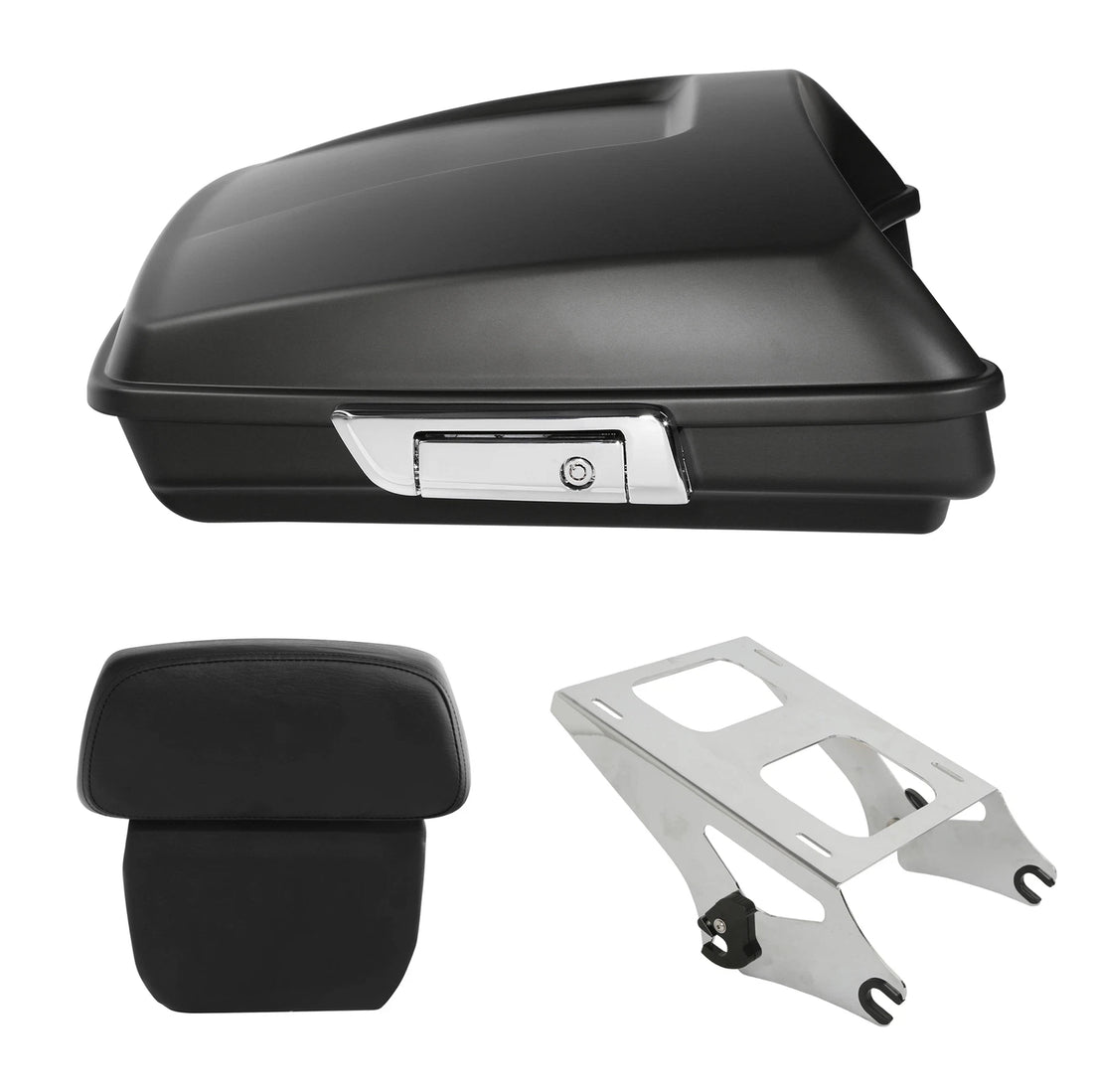Razor Trunk Pad Mount Rack Fit For Harley Road Glide 14-26 Industrial Gray Denim