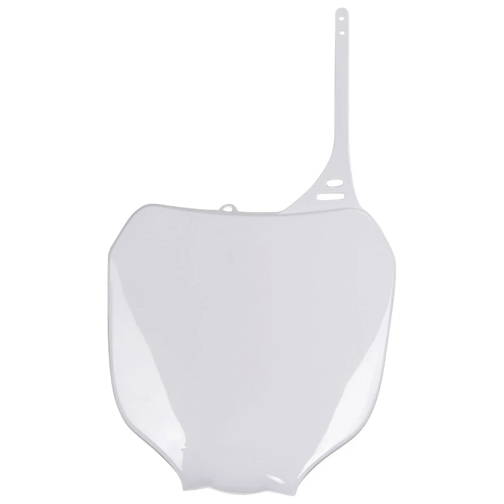 UFO Front Number Plate White For Yamaha YZ426F 2000-2002