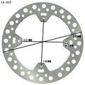 240mm Rear Brake Disc Rotor For Honda CR125R CR250R 02-07 CRF250R CRF250X CRF450