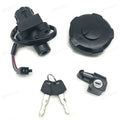 Fuel Gas Cap Ignition Switch Seat Lock Set Fit For Honda XR650 XR650L 1993-2017