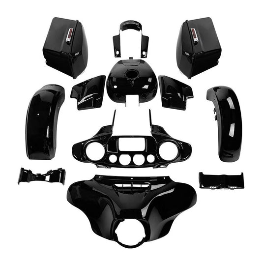 Fairings Bodywork Body Work Kit Fit For Harley Street Glide 14-2024 Vivid Black