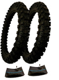 2 Pack Sdg SSR High Performance Replacement 70/100-19 Tire Tube Offroad Terrain