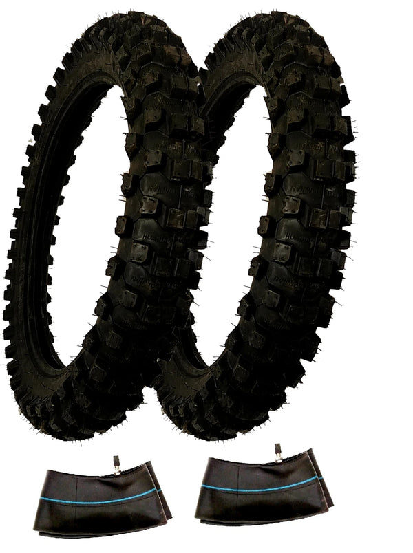 2 Pack Sdg SSR High Performance Replacement 70/100-19 Tire Tube Offroad Terrain