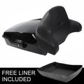 Vivid Black Chopped Trunk Backrest Fit For Harley Touring Touring 2009-2013 US