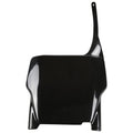 UFO Front Number Plate Black For Honda CRF250R 2004-2007