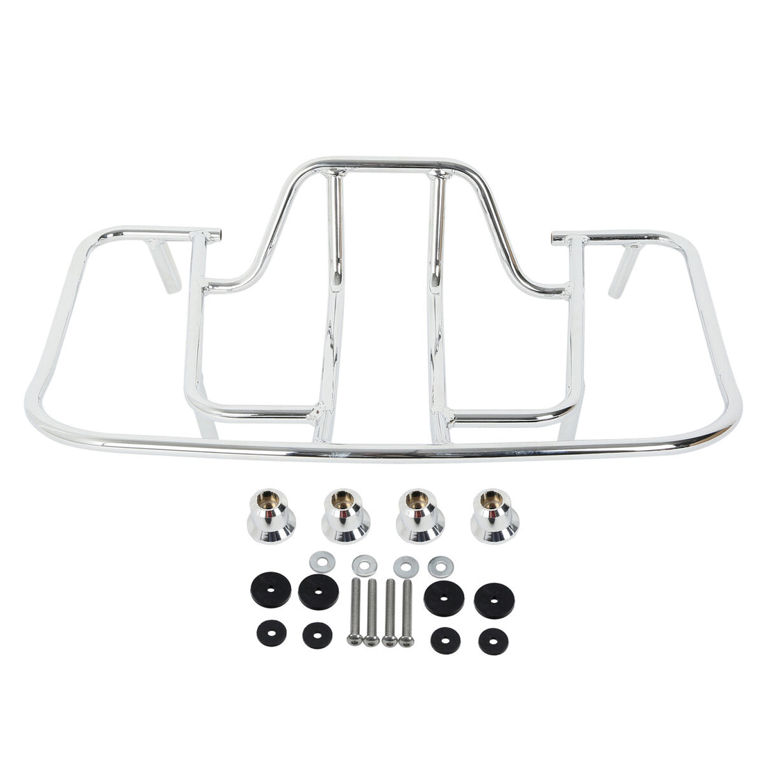 Chrome Rear Tourbox Mount Top Luggage Rack Fit For Honda GL1800 Goldwing 2001-17