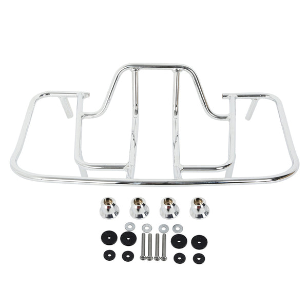 Chrome Rear Tourbox Mount Top Luggage Rack Fit For Honda GL1800 Goldwing 2001-17