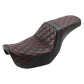 Driver Passenger Seat Fit For Harley Dyna Low Rider Fat Bob Wide Glide 2006-2017