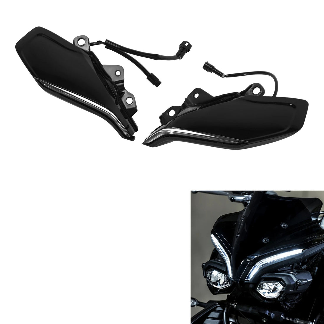 Front LED Pilot Running Light Fit For Yamaha MT-10 /MT-10 SP 2022-2025 2023 2024