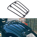 Universal Motorcycle Black Steel Fuel Gas Tank Parcel Rack For Harley Triumph
