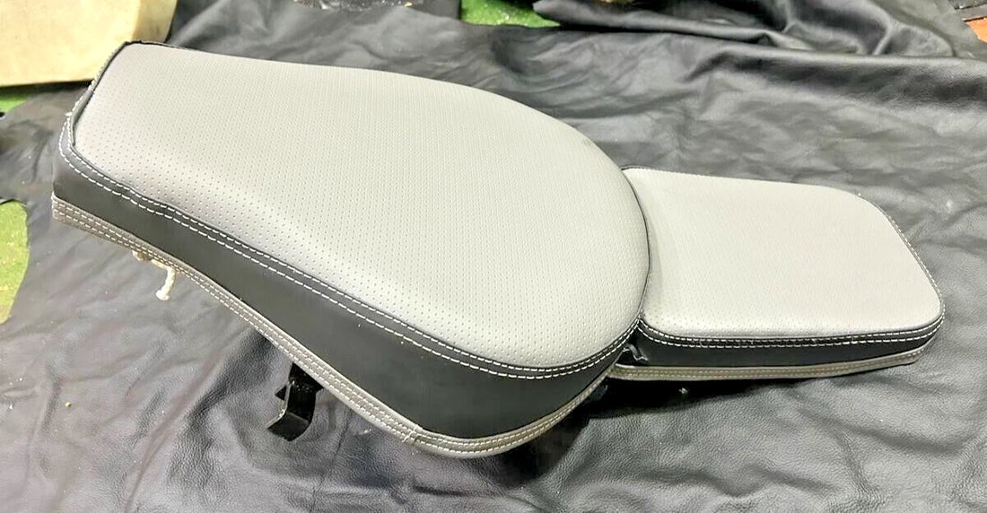 Fit For Jawa Perak and Black Grey Color Front & Rear Folding Seat @VD