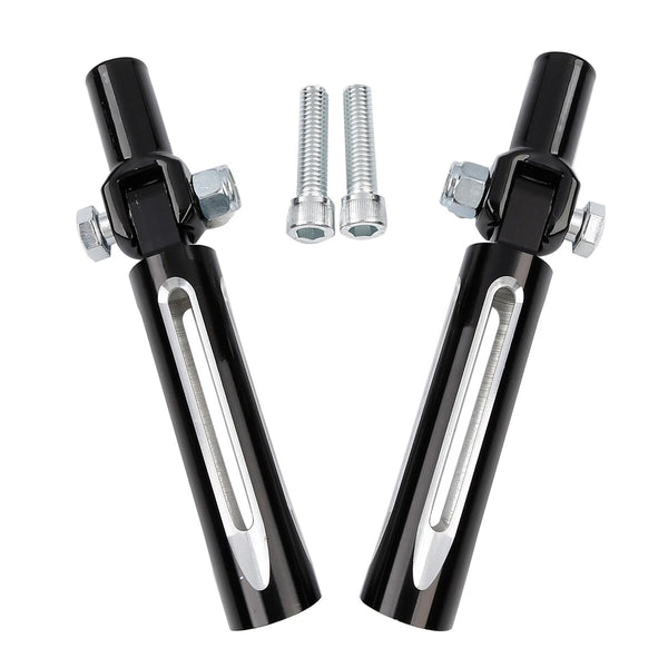 Passenger Footpegs Footrest Fit For Harley Softail Deluxe Fatboy 2000-2006 2005