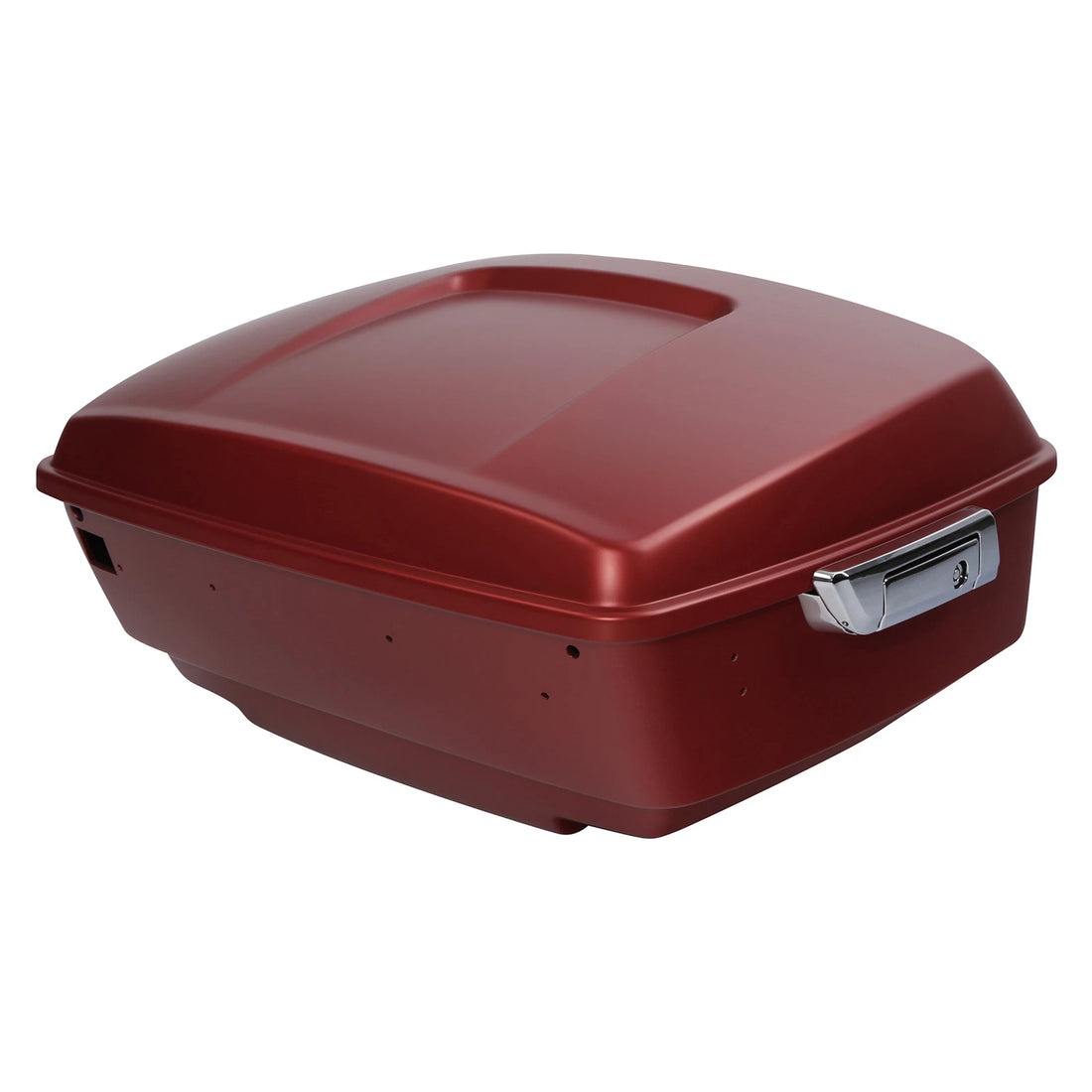 King Trunk Fit For Harley Electra Street Glide 2014-2023 Wicked Red Denim