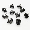 10 x Black M6 6mm Aluminum Fairing Bolts Kit Body Fastener Clip Screw Sportbike