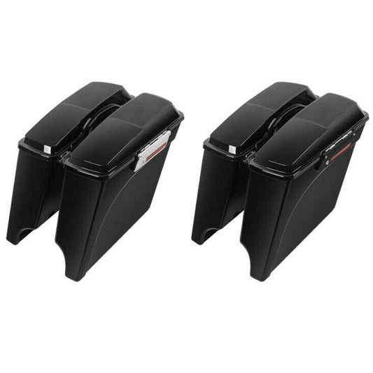5'' Stretched Saddlebags 6x9" Speaker Lids Fit For Harley Road Glide 1994-2013