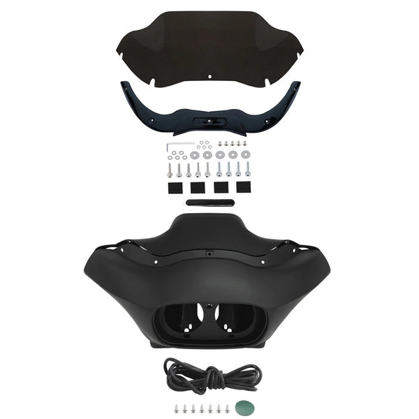 Inner Outer Fairings Windshield Trims Fit For Harley Road Glide Fltrx 1998-2013