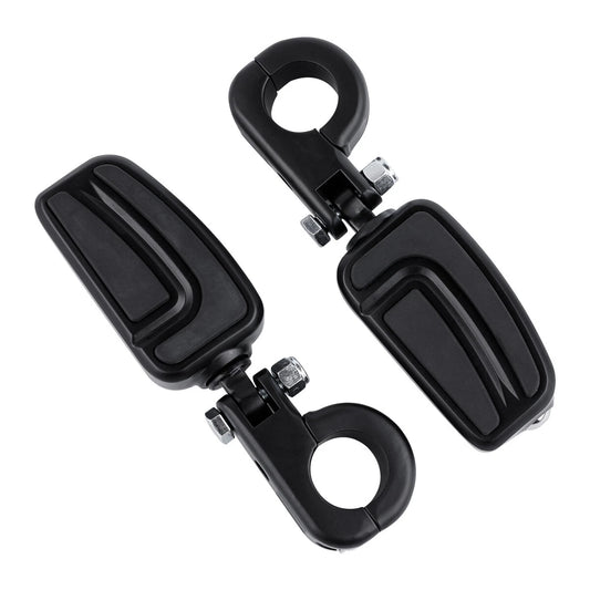 1 1/4" Highway Foot Peg Footpegs Clamps Mounts Fit For Harley Softail Dyna