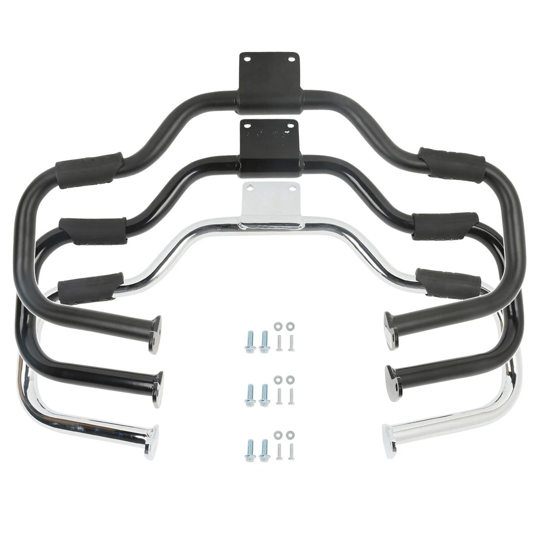 Mustache Engine Guard Crash Bar Fit For Yamaha VStar Dragstar 650 Custom Classic