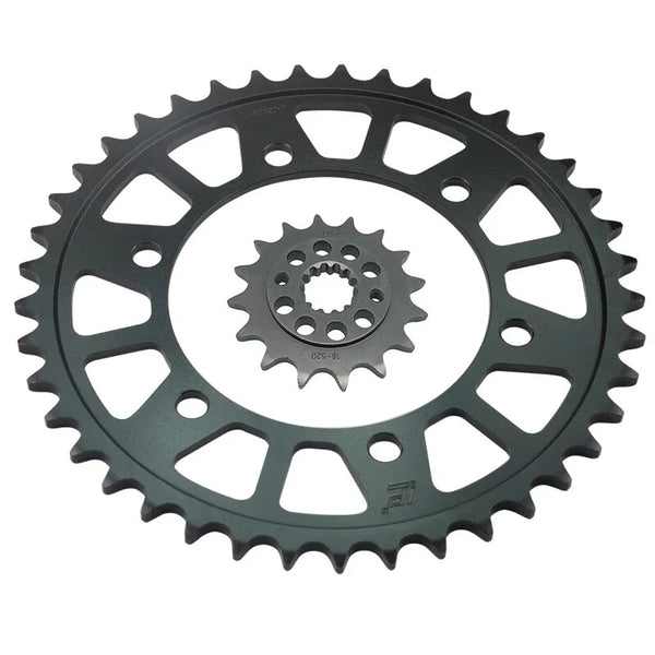 16T 41T Front Rear Sprocket For Kawasaki Ninja 500R 06-09 GPZ500S 94-05