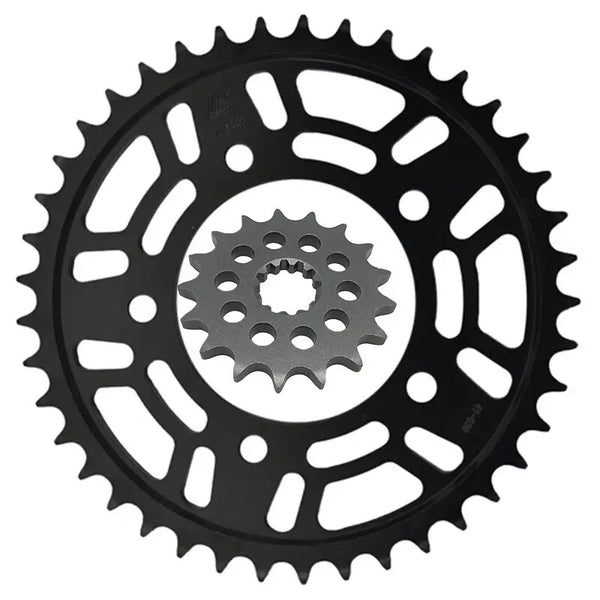 17T 42T Front Rear Sprocket Kits For Kawasaki Ninja ZX-14R 12-22 ZZR1400 11-21