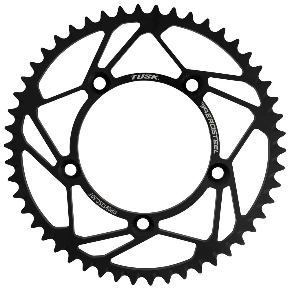 Tusk AeroSteel Rear Sprocket 50 Tooth For GASGAS MC 65 2021-2024