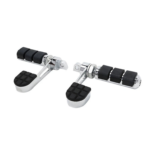 Foot Pegs Footrest Heel Rest Support Fit For Harley Sportster XL Softail Fat Boy