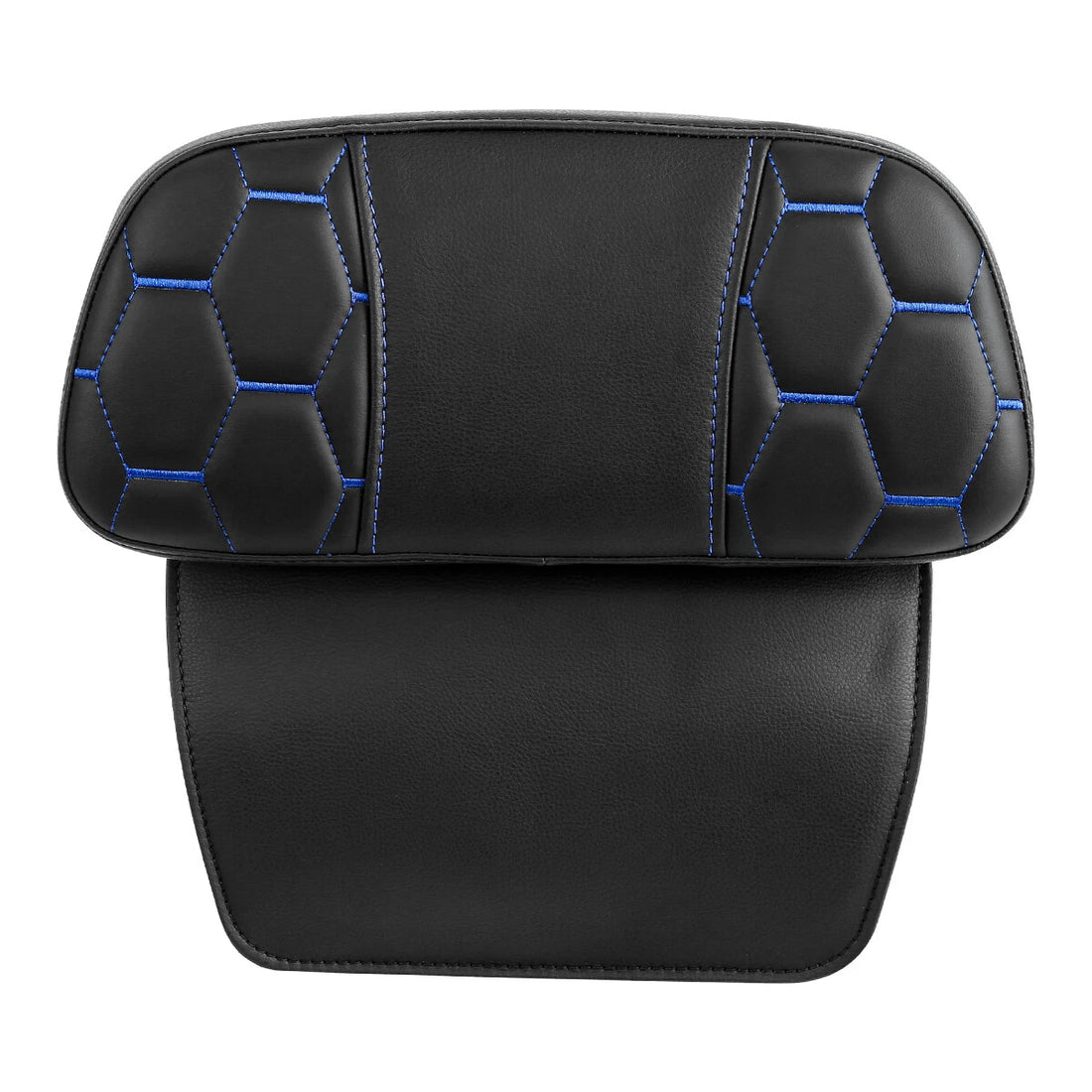 Razor Chopped Rear Trunk Backrest Pad Fits For Harley Road King 14-23 Black Blue