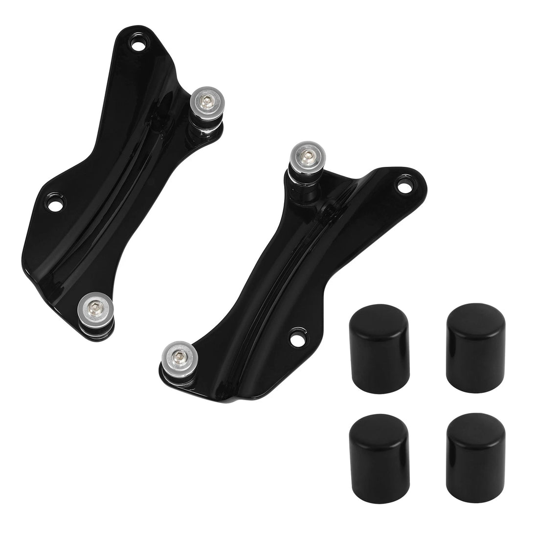 4 Point Docking Hardware Kit & Covers Fit For Harley Street Road Glide 2014-2025