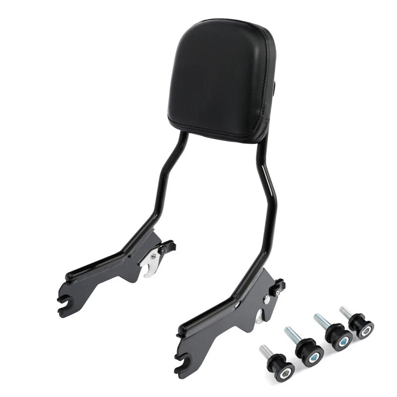 Upright Sissy Bar Backrest & Docking Hardware Fit For Harley Low Rider 2018-2025