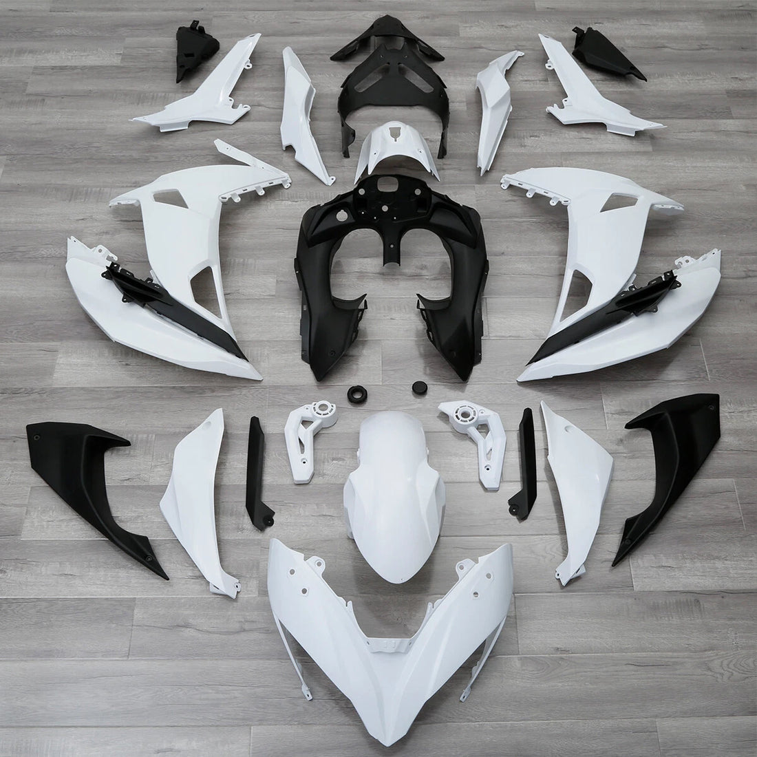 Unpainted Fairing Kit Fit For Kawasaki Ninja 650 ER6F 17-19 ABS Injection Body