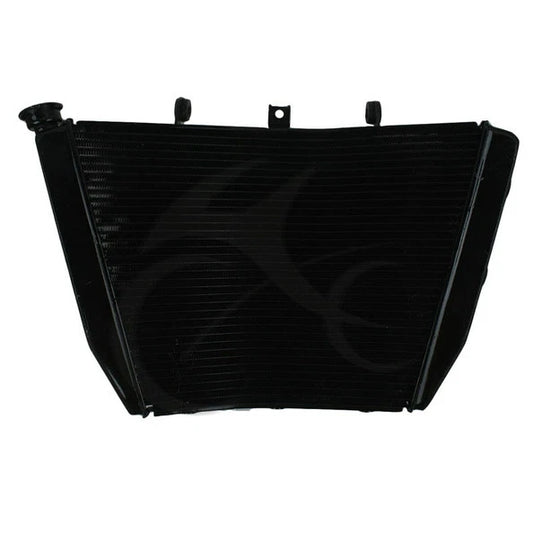 Black Radiator Engine Cooling Fit for Suzuki GSXR1000 2007-2008 2007 08 Aluminum