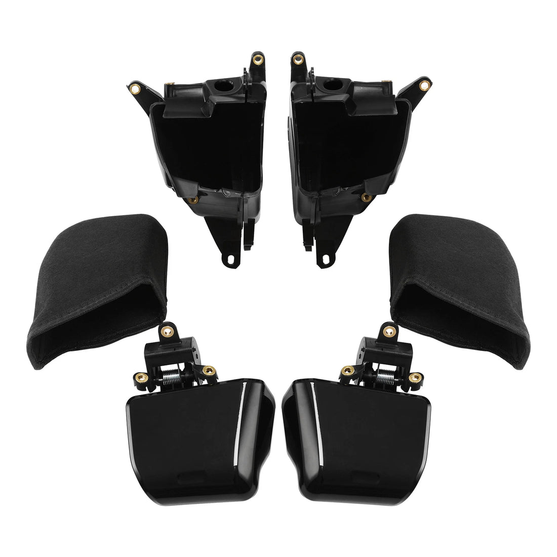 Inner Fairing Glove Box & Doors Fit For Harley Cvo Road Glide 2023-2026 24 Black