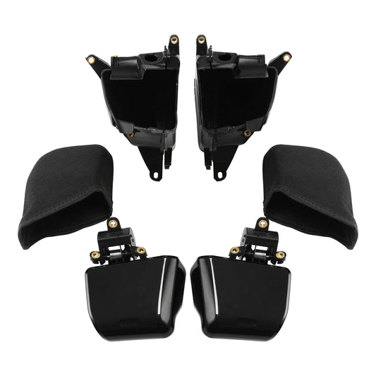 Inner Fairing Glove Box & Doors Fit For Harley Cvo Road Glide 2023-2026 24 Black