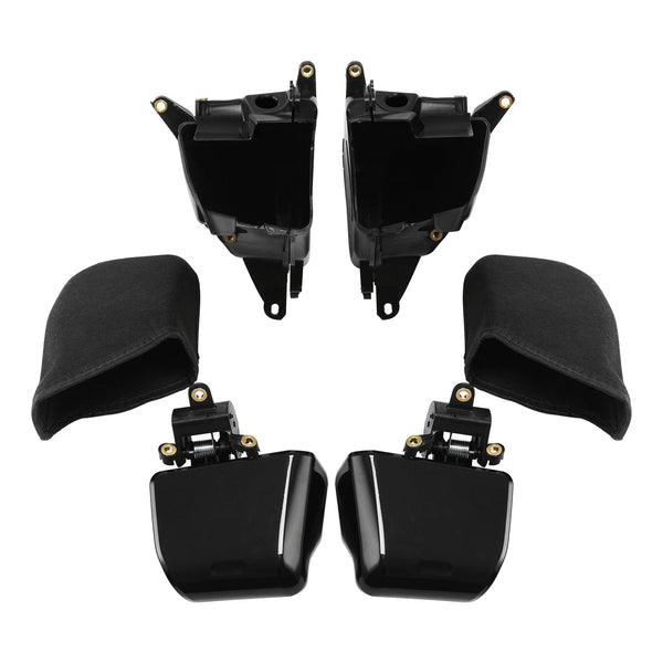 Inner Fairing Glove Box & Doors Fit For Harley Cvo Road Glide 2023-2026 24 Black