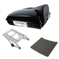 5.5" Razor Trunk Backrest Rack Fit For Harley Touring Road Electra Glide 14-26
