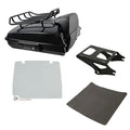 Black Razor Trunk Backrest Mounting Base Plate Fit For Harley Road Glide 14-2026