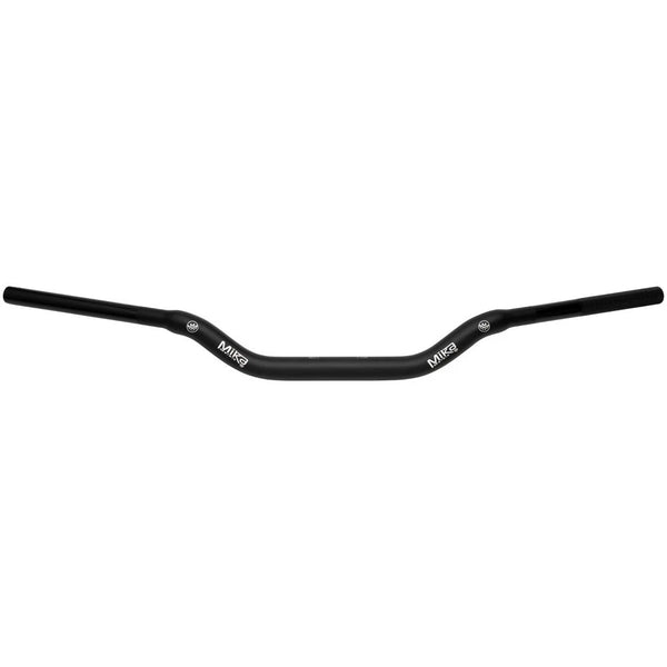 Mika Metal MK-RAW-MC3e2e-7fbfeb RW 1 1/8" O-SZ H-Bar w/out Bar Pad MC Bend Blk