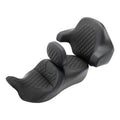 Black Blue Hammock Seat & Backrest Fit For Harley Electra Glide 2014-2023
