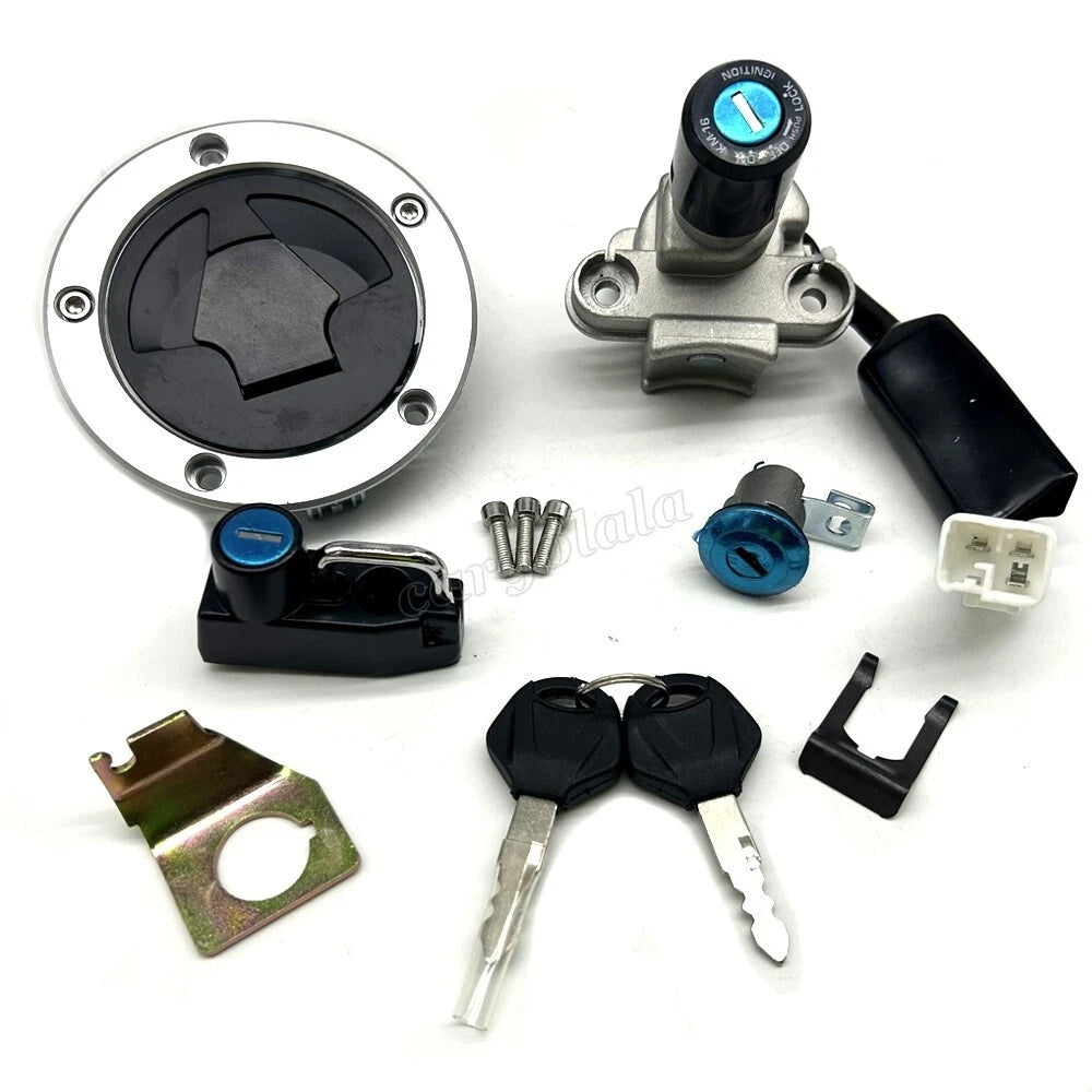 For Kawasaki Z125 Pro 2017-2022 Ignition Switch Fuel Gas Cap Seat Lock Key Set