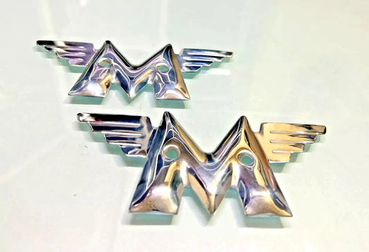 For Matchless G3 G9 G12 G80 Fuel Tank Chrome Set M Wing @VD