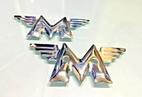For Matchless G3 G9 G12 G80 Fuel Tank Chrome Set M Wing