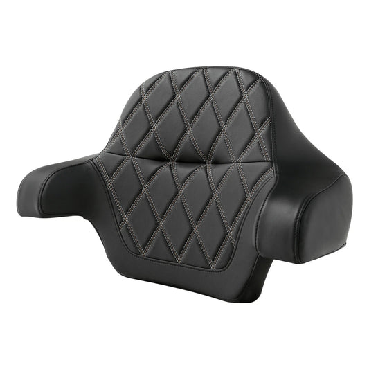 Motorcycle Passenger Wrap-around Backrest Pad Fit For Harley Touring 14-23